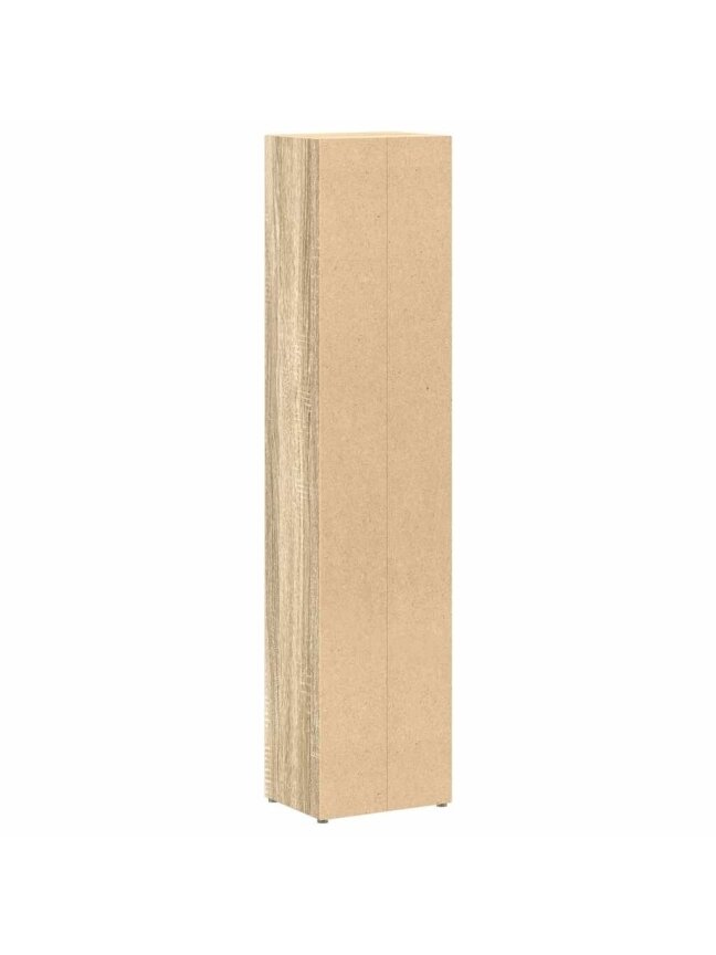 Spintelės kompaktiniam diskam, 2vnt., ąžuolo, 21x16x93,5cm, MDP 6