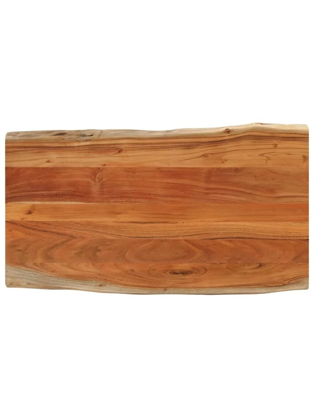 Töölaud, 110x60x3,8 cm, akaatsiapuit, elava servaga 1
