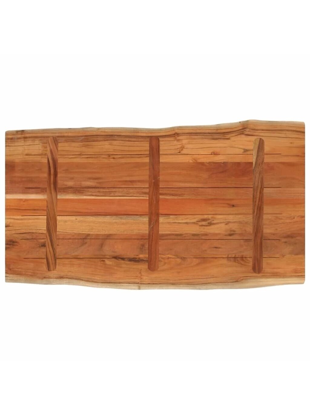 Töölaud, 110x60x3,8 cm, akaatsiapuit, elava servaga 4