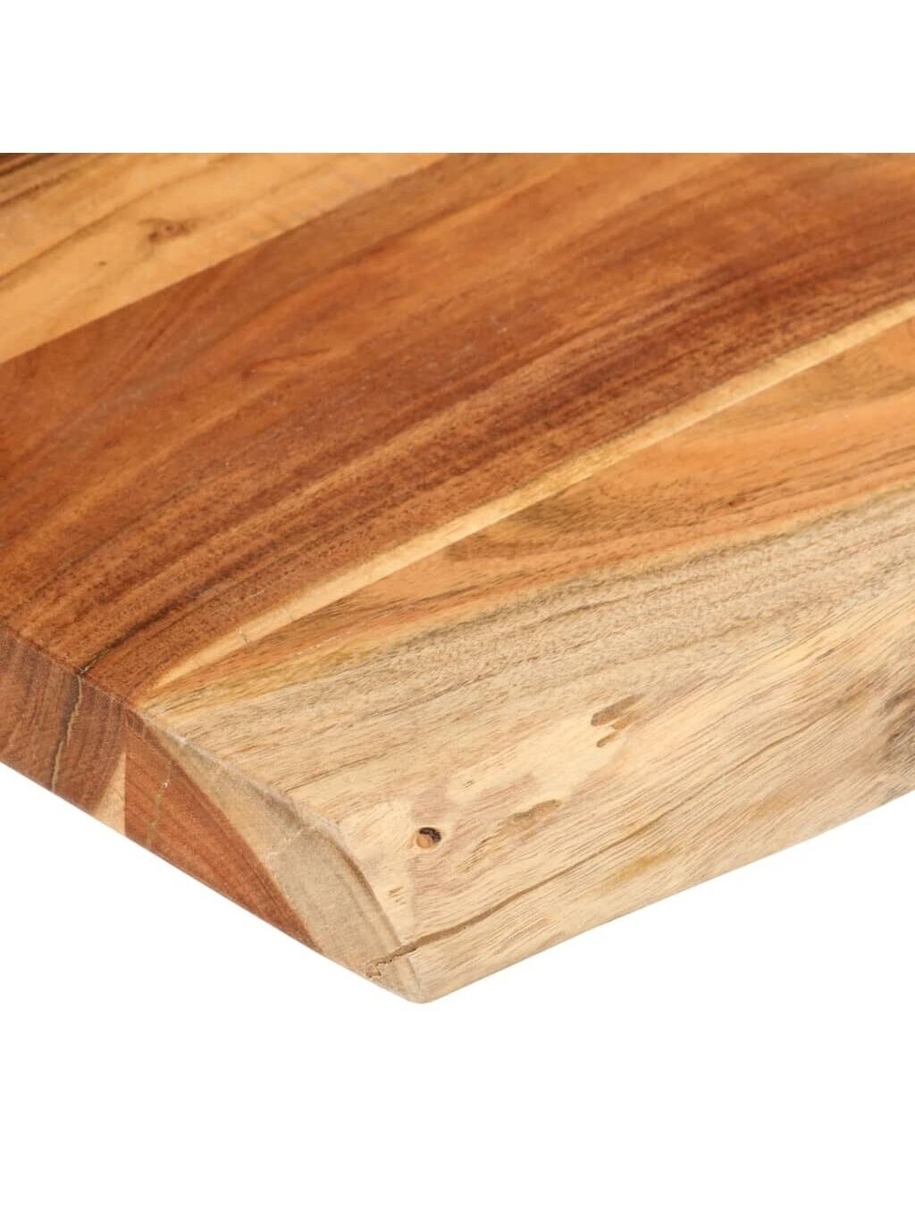 Töölaud, 110x60x3,8 cm, akaatsiapuit, elava servaga 5