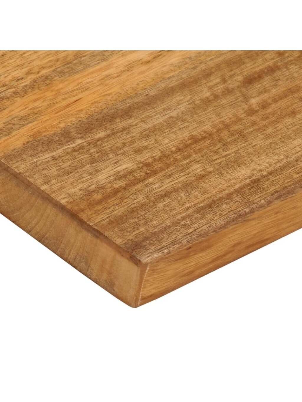 Tabletop, 120×20×2.5 cm, solid mango wood, with live edge 5