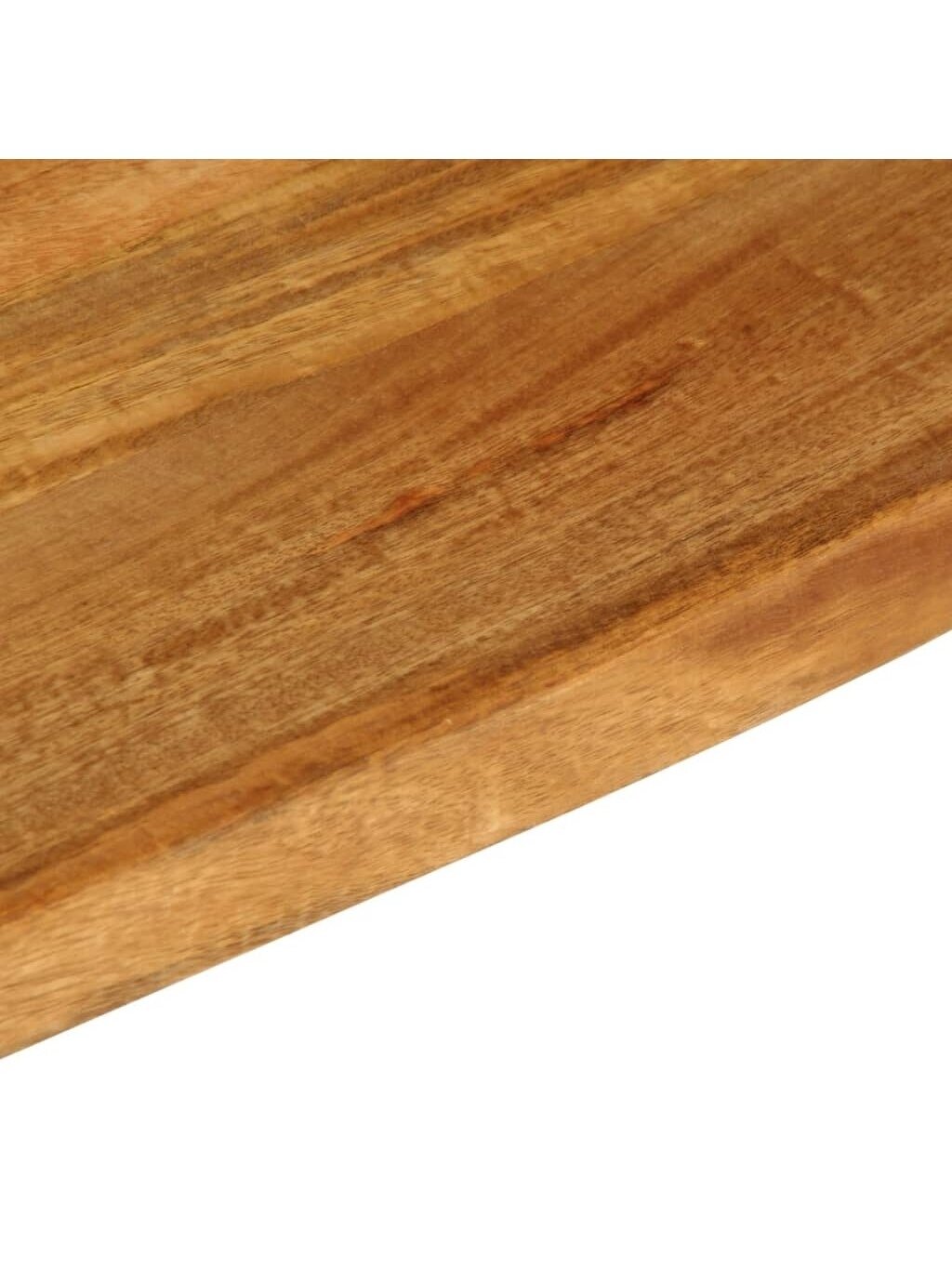 Tabletop, 120×20×2.5 cm, solid mango wood, with live edge 6