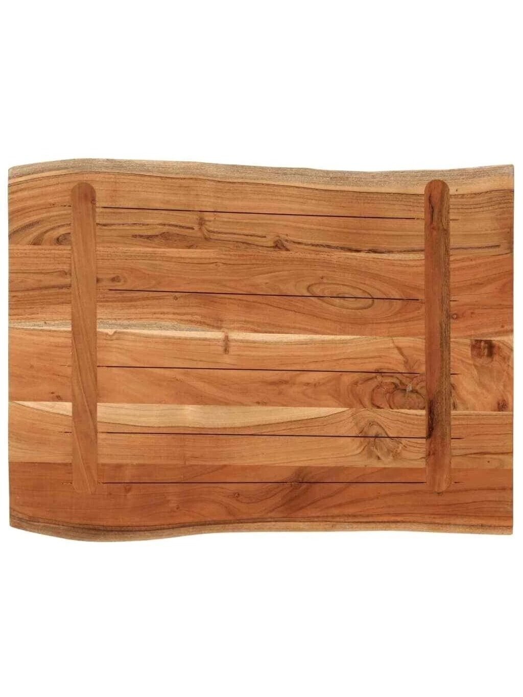Tabletop, 70×60×3.8 cm, rectangular, solid acacia wood, with natural edges 3 Tabletop, 70×60×3.8 cm, rectangular, solid acacia wood, with natural edges 3