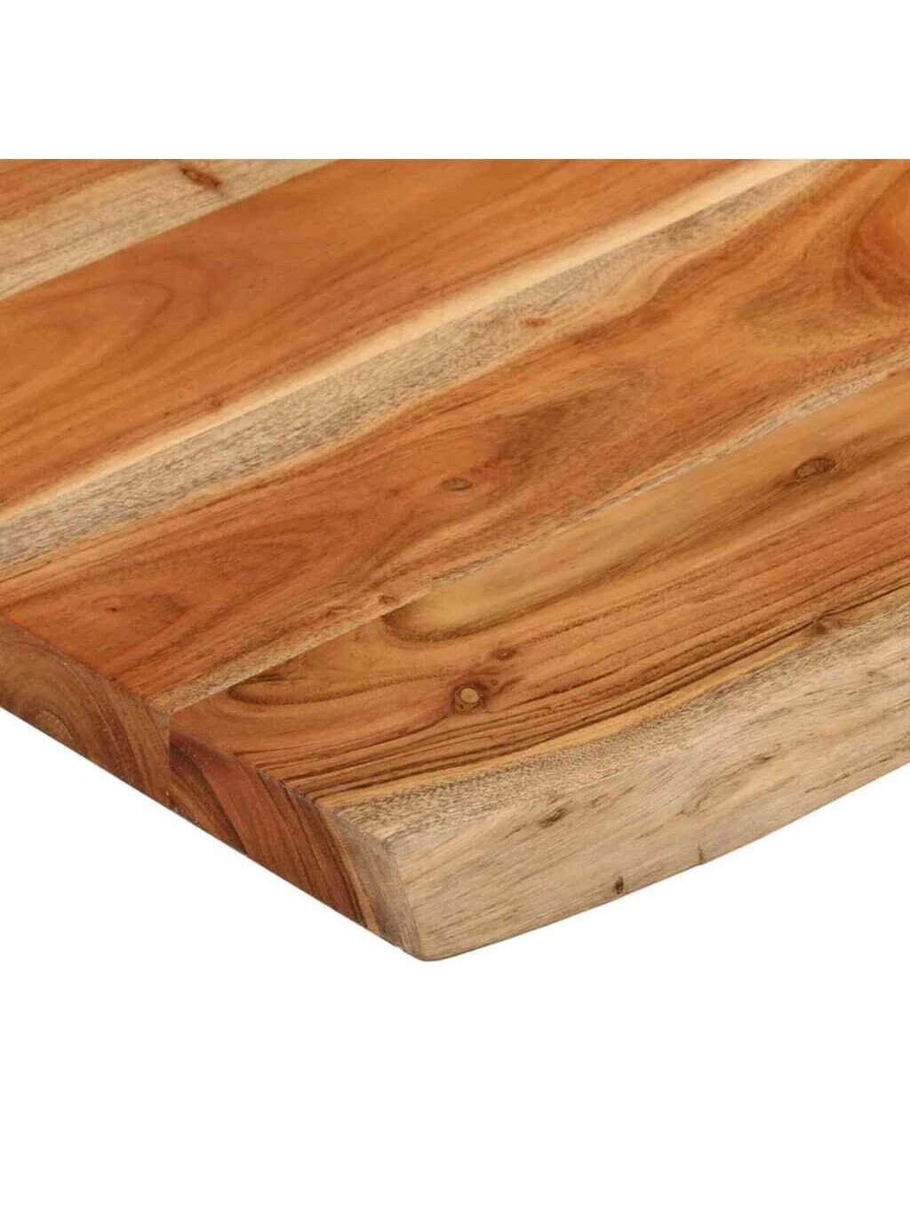 Tabletop, 70×60×3.8 cm, rectangular, solid acacia wood, with natural edges 4 Tabletop, 70×60×3.8 cm, rectangular, solid acacia wood, with natural edges 4