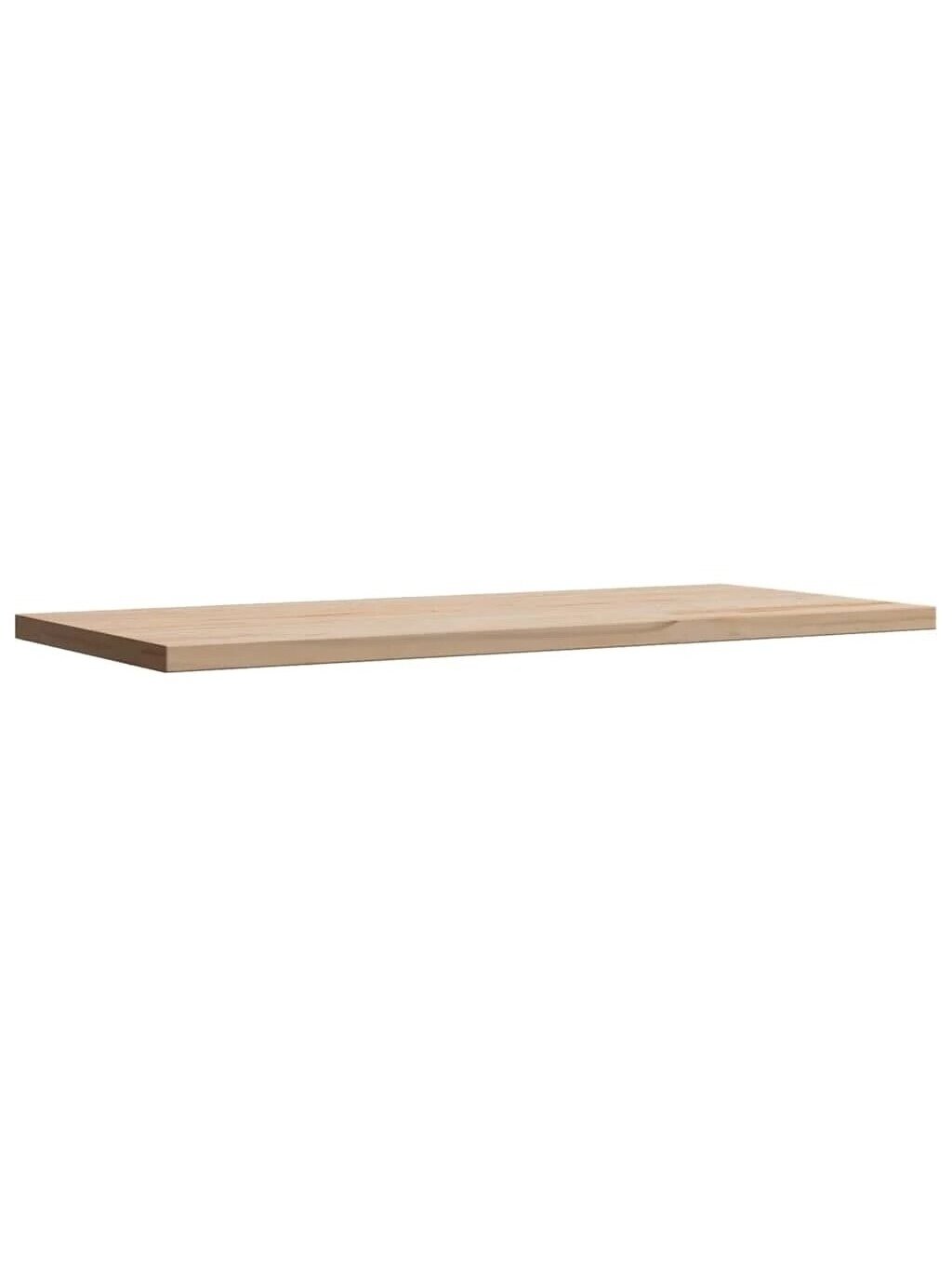 Countertop, 90 × 40 × 1.7 cm, solid pine wood, rectangular 3