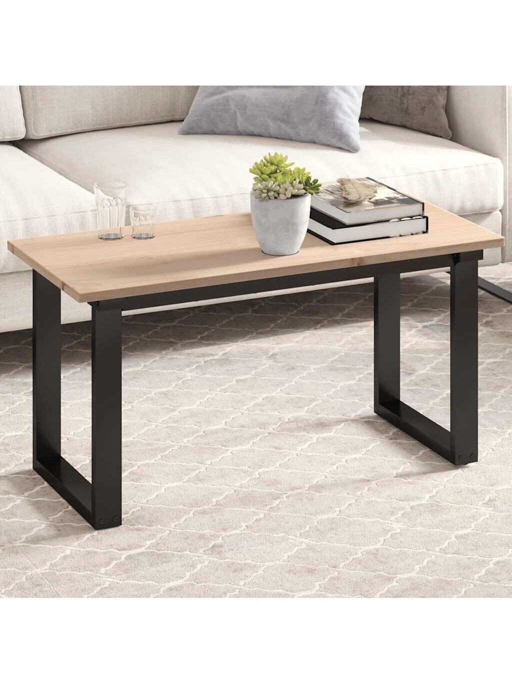 Countertop, 90 × 40 × 1.7 cm, solid pine wood, rectangular 1