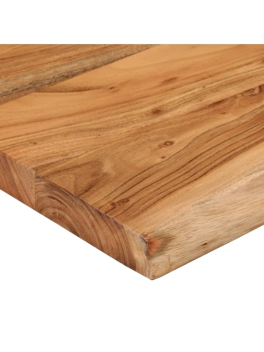 Tabletop, 90x40x2.5 cm, solid acacia wood, with live edge 6