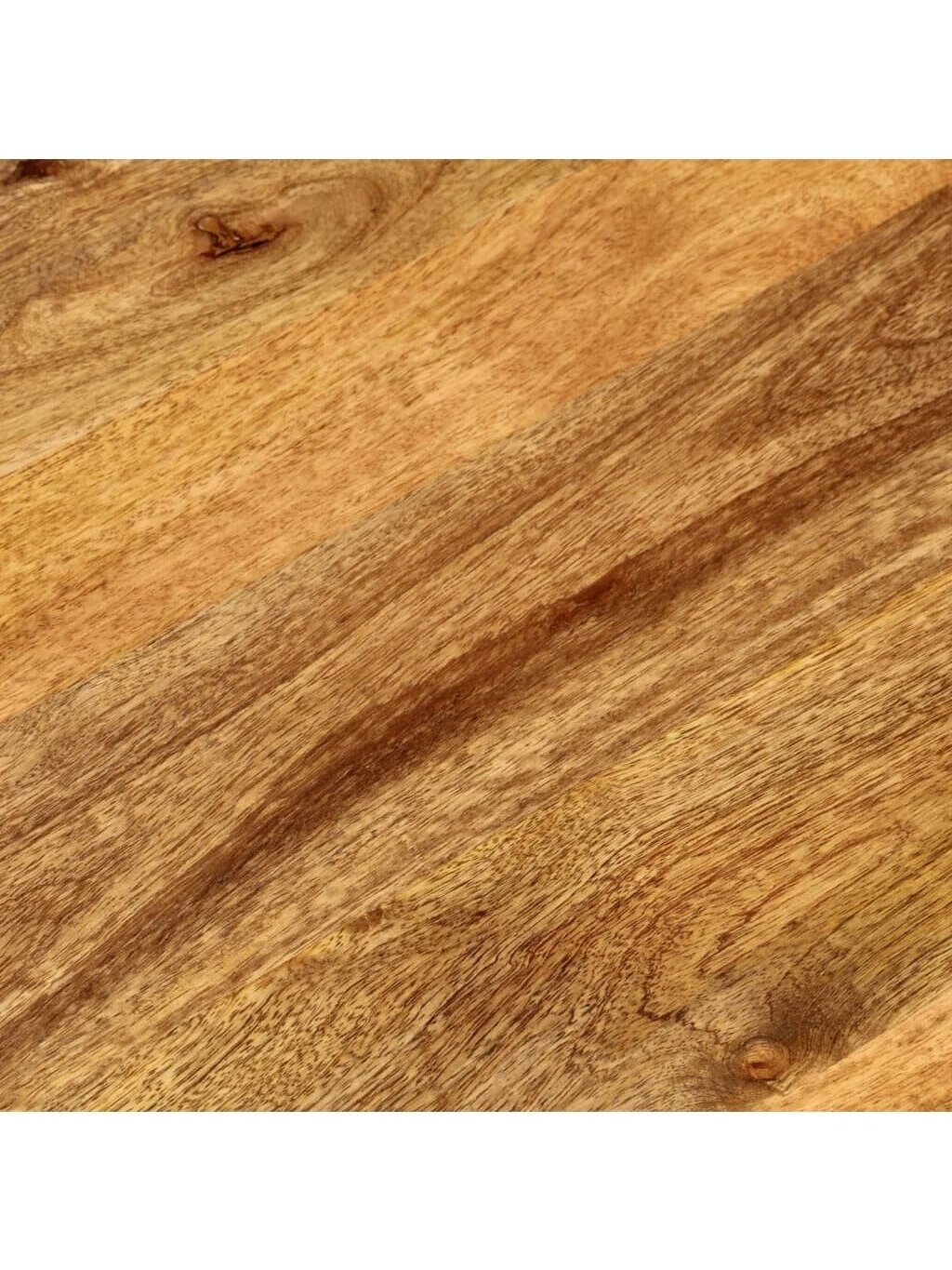 Tabletop, 90 x 40 x 2.5 cm, Solid Mango Wood, Oval Shape 6