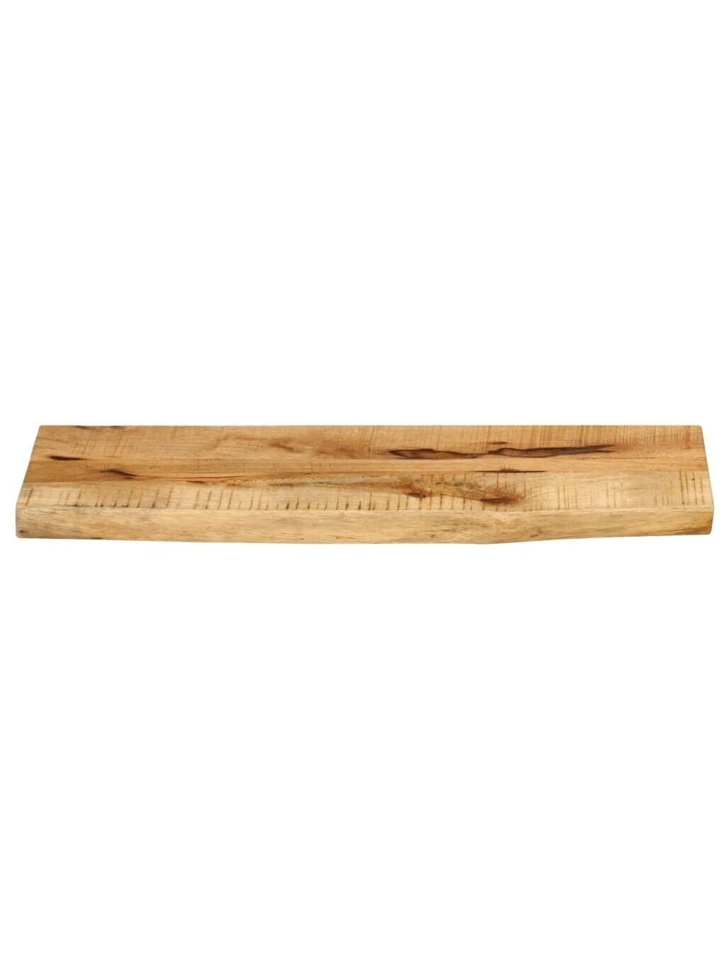 Tabletop, 90 × 40 × 2.5 cm, solid mango wood, with live edge 3