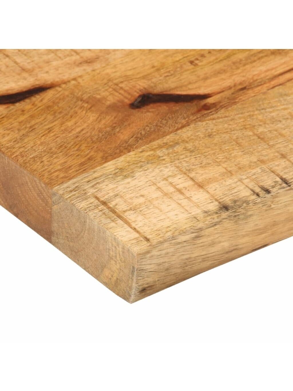 Tabletop, 90 × 40 × 2.5 cm, solid mango wood, with live edge 5