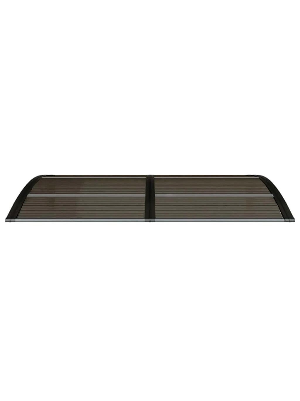 Stogelis durims, juodos spalvos, 150x75cm, polikarbonatas 3
