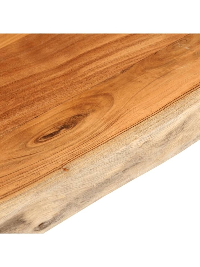 Töölaud, 110x60x3,8 cm, akaatsiapuit, elava servaga 6