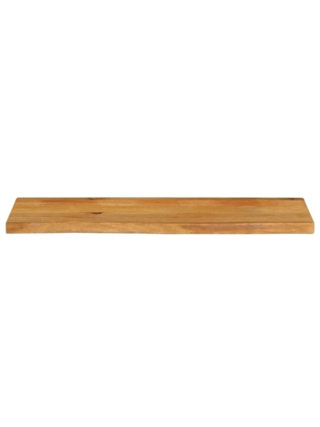 Tabletop, 120×20×2.5 cm, solid mango wood, with live edge 2