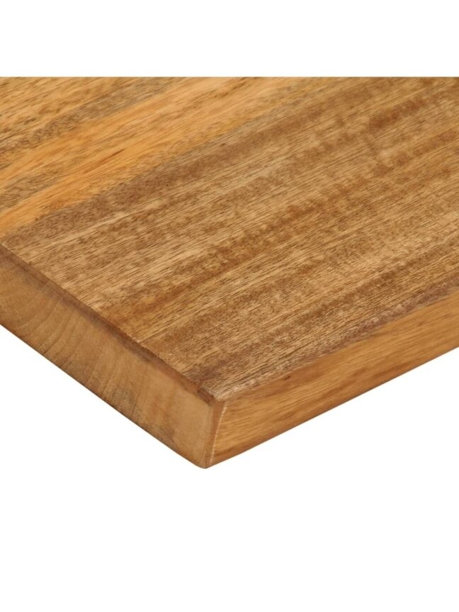 Tabletop, 120×20×2.5 cm, solid mango wood, with live edge 5
