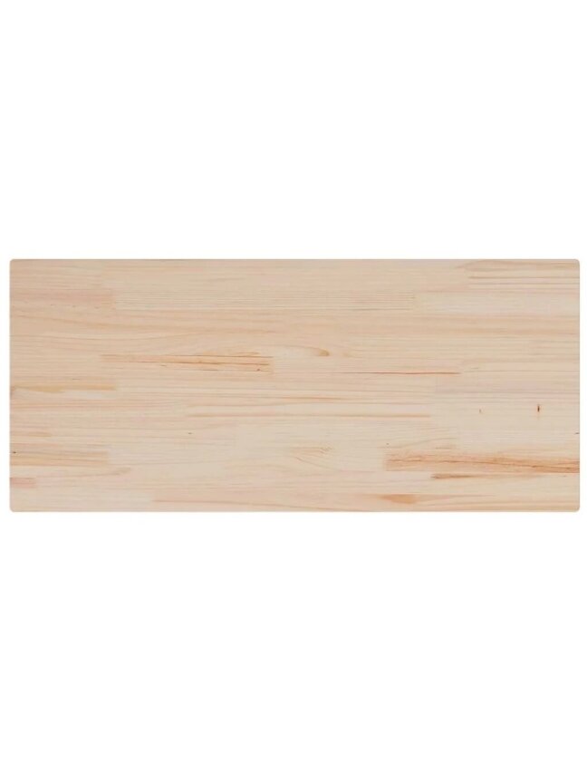 Countertop, 90 × 40 × 1.7 cm, solid pine wood, rectangular 2