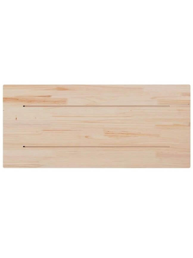 Countertop, 90 × 40 × 1.7 cm, solid pine wood, rectangular 5