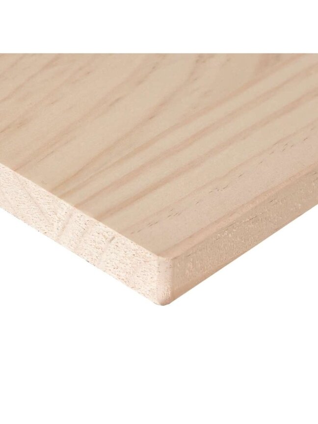 Countertop, 90 × 40 × 1.7 cm, solid pine wood, rectangular 6