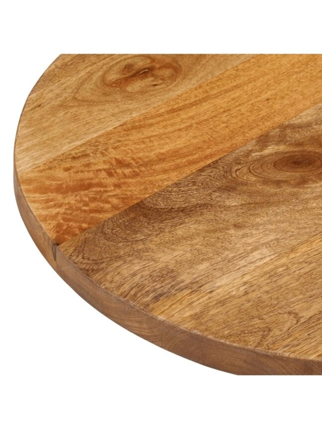 Tabletop, 90 x 40 x 2.5 cm, Solid Mango Wood, Oval Shape 5