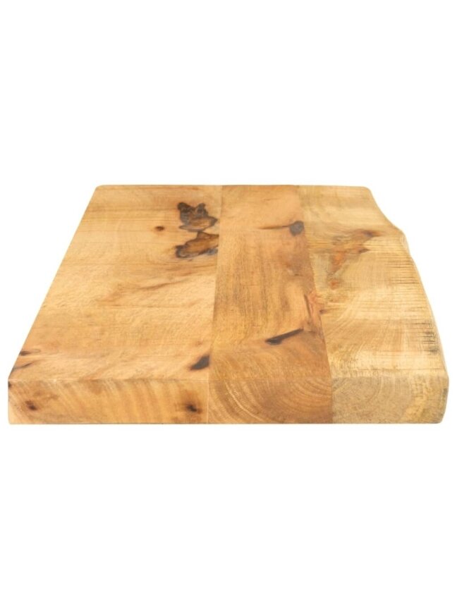 Tabletop, 90 × 40 × 2.5 cm, solid mango wood, with live edge 2