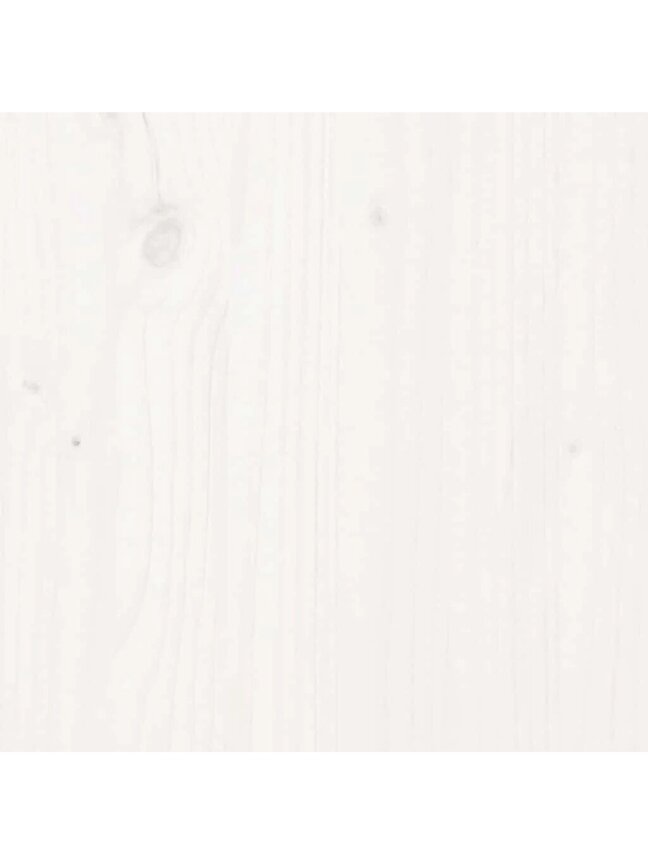 Tabletop, white, diameter 80 × 2.5 cm, solid pine wood 5