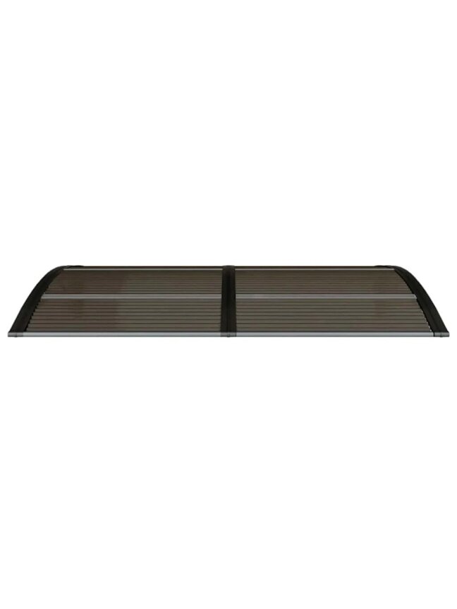 Stogelis durims, juodos spalvos, 150x75cm, polikarbonatas 3
