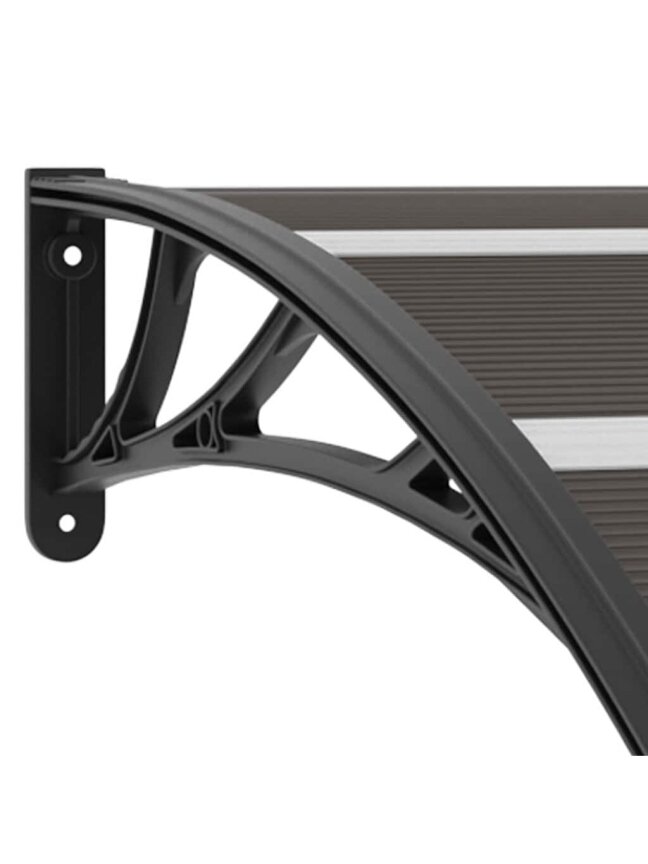 Door canopy, black, 200x100 cm, PC 4 Door canopy, black, 200x100 cm, PC 4