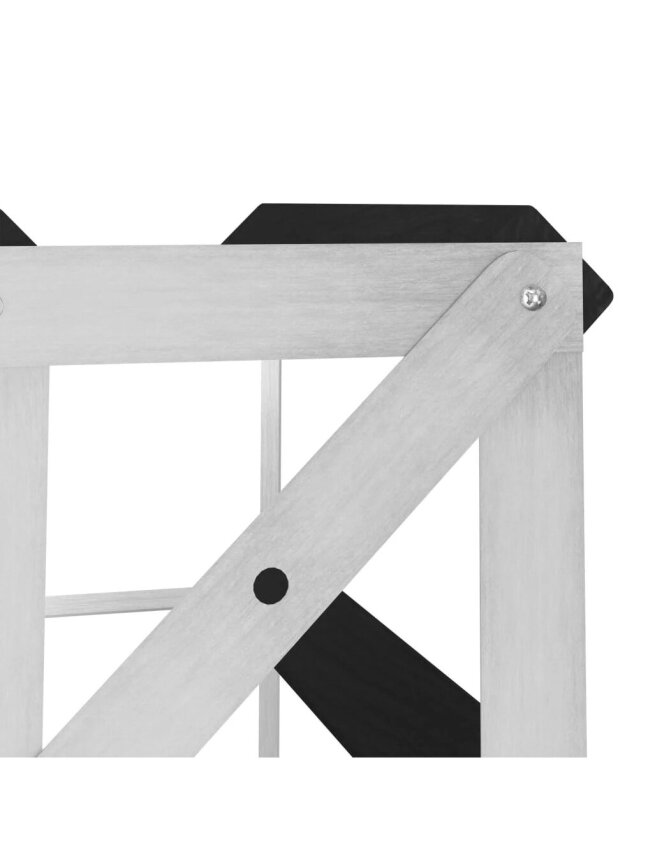 Wine rack for 120 bottles, black, solid pine wood 2