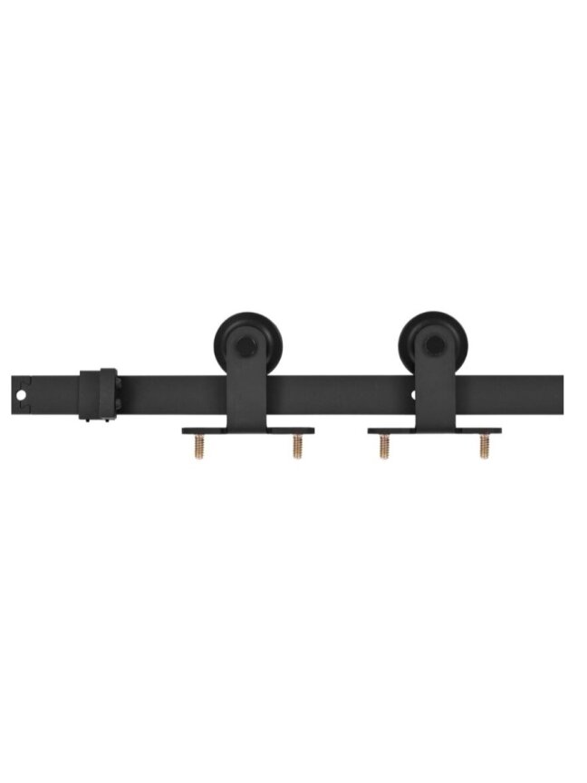 SKIEN liuguste tarvikute komplekt, must, 183 cm teras 4