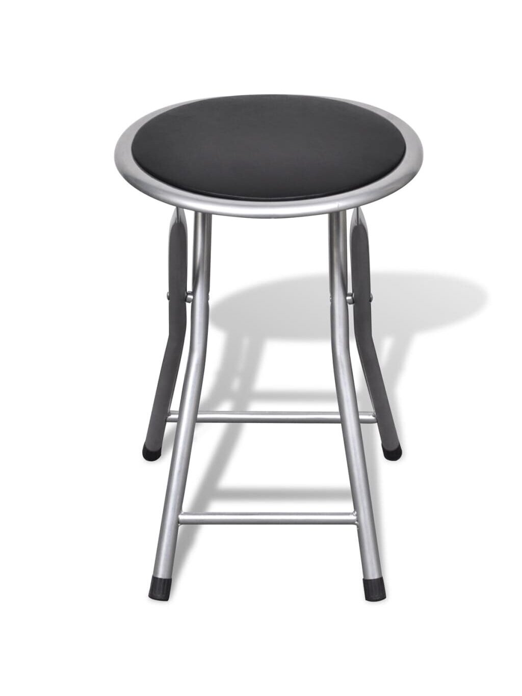 Sulankstomos taburetės, 2vnt., dirbtinė oda 2