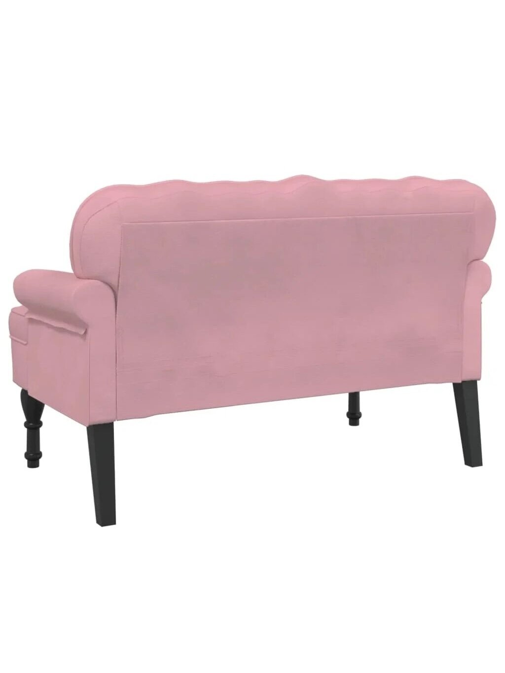 Pinkiga seljatoega ping, 119,5x64,5x75 cm, samet 4