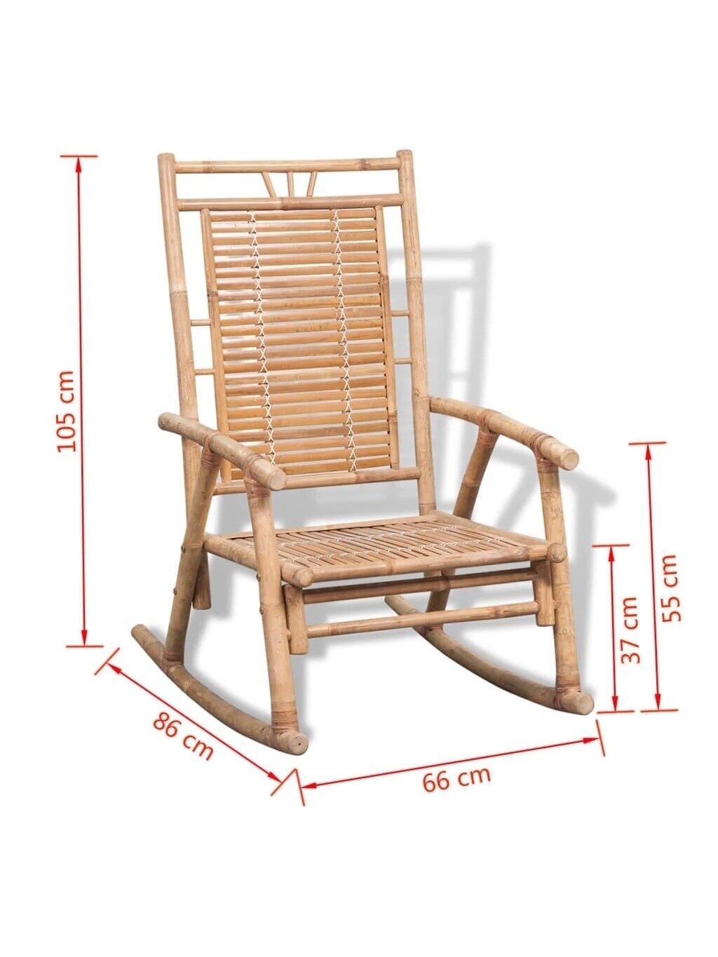 Hanging chair, bamboo 8 Hanging chair, bamboo 8
