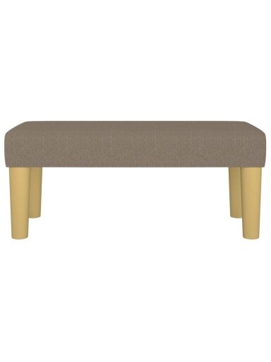 Sols, taupe krāsa, 70x30x30 cm, audums