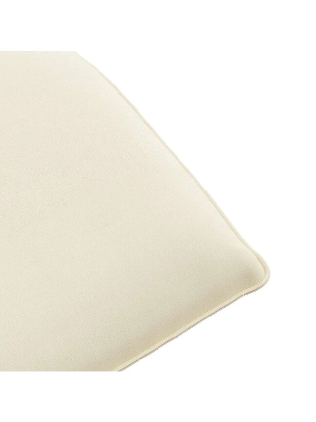 Folding sun lounger, cream color, Oxford fabric 8