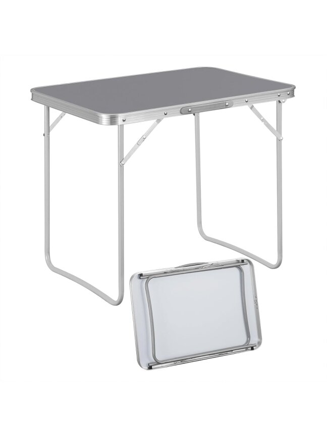 Sulankstomas stovyklavimo stalas iš aliuminio ir MDF, 70x60x50cm 2