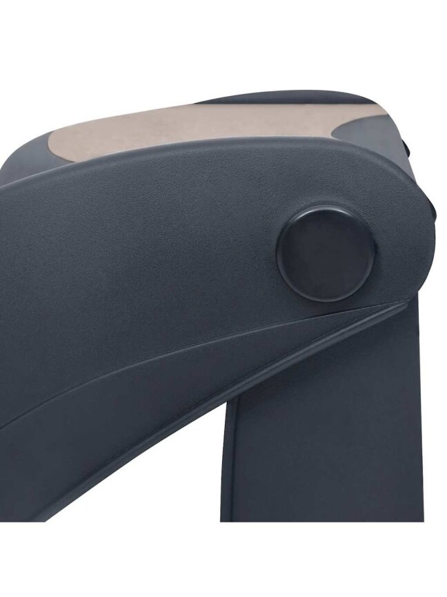 Folding Dog Stairs, Dark Gray, 3 Steps 7