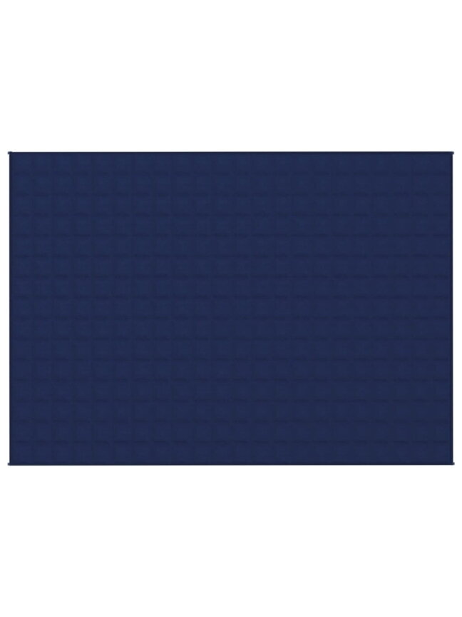 Weighted blanket, blue, 155×220 cm, fabric, 7 kg 2 Weighted blanket, blue, 155×220 cm, fabric, 7 kg 2