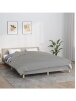 Weighted blanket, gray, 220×235 cm, fabric, 11 kg