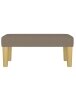 Bench, taupe, 70x30x30 cm, fabric