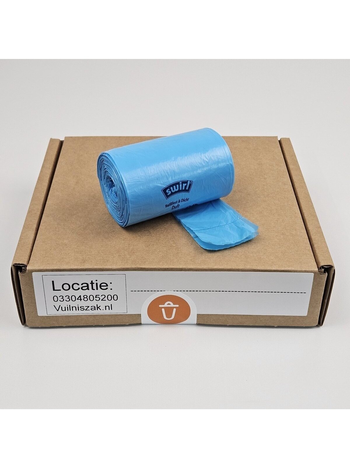 Swirl Trash Bags 5 L | Handle | 540 pcs | Recycled HDPE | 12 µ | 33x36 cm – Swirl Pedal Bin Bags, Ocean Fresh, Swirl Bags with Handles Swirl Trash Bags 5 L | Handle | 540 pcs | Recycled HDPE | 12 µ | 33x36 cm – Swirl Pedal Bin Bags, Ocean Fresh, Swirl Bags with Handles