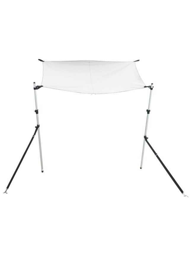 T-type Curtain Extension, White, 170 × 208 × (115–183) cm 2