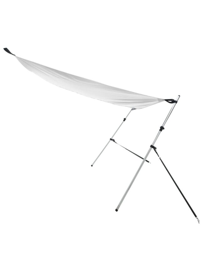 T-type Curtain Extension, White, 170 × 208 × (115–183) cm 3