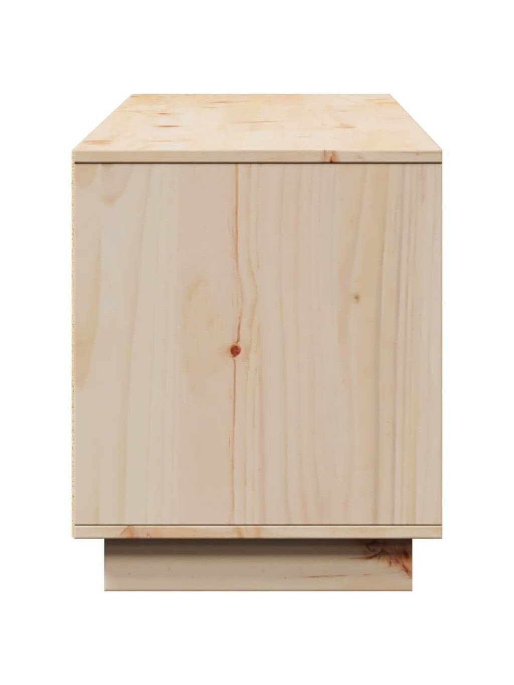 Szafka RTV, 156x37x45 cm, lite drewno sosnowe 5