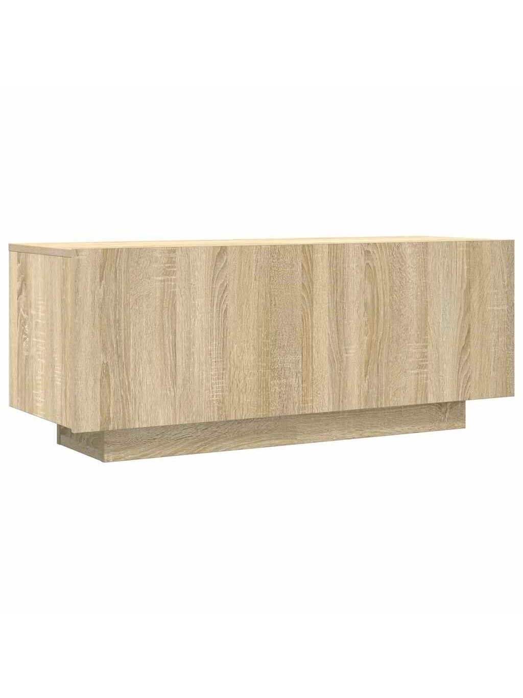 TV kapp, tamm, 100x35x40 cm, töödeldud puit 2