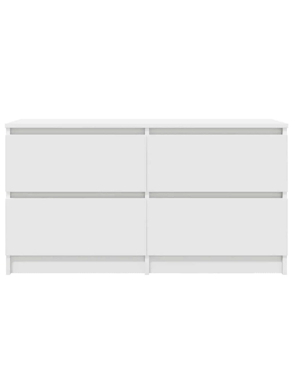 TV cabinet, white, 100 × 35 × 54 cm, processed wood 5 TV cabinet, white, 100 × 35 × 54 cm, processed wood 5