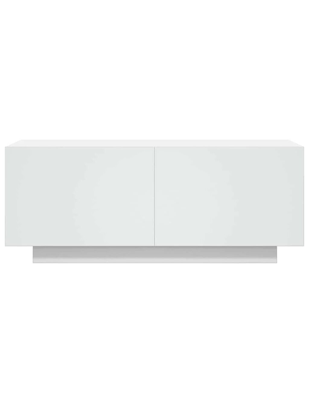 TV cabinet, white, 100x35x40 cm, wood 2 TV cabinet, white, 100x35x40 cm, wood 2