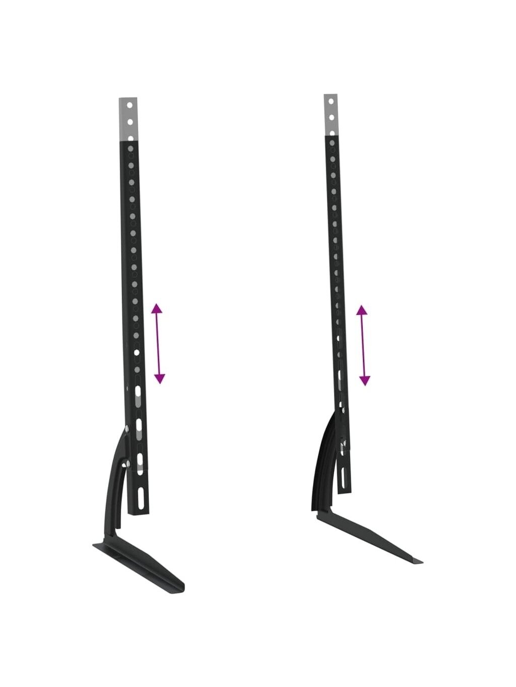 TV Stands for 37-75" Screen, 2 pcs, 600x400mm 4