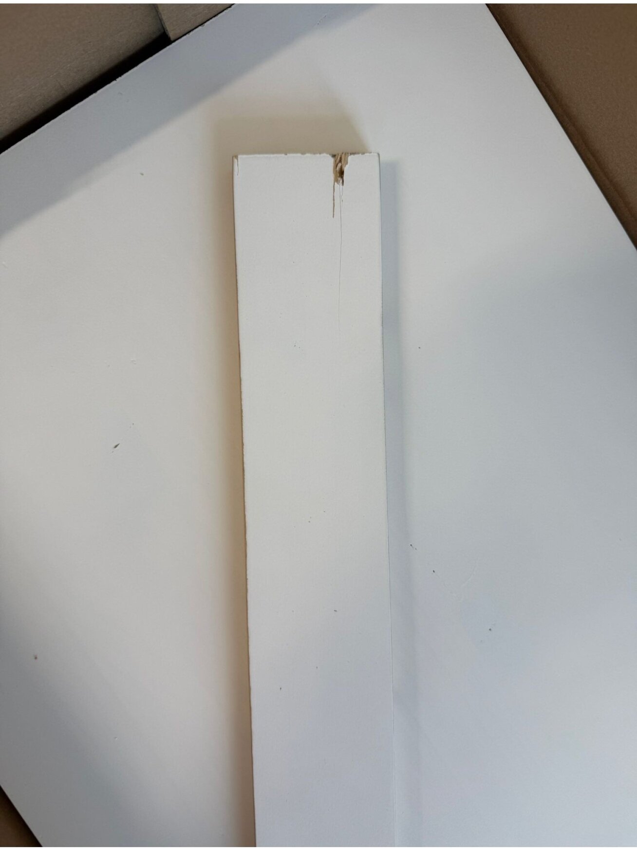 Telerialus, valge, 140x35x40 cm, täispuidust mänd 10