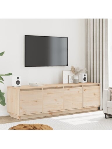 Televizora skapis, 156x37x45 cm, priedes masīvkoks