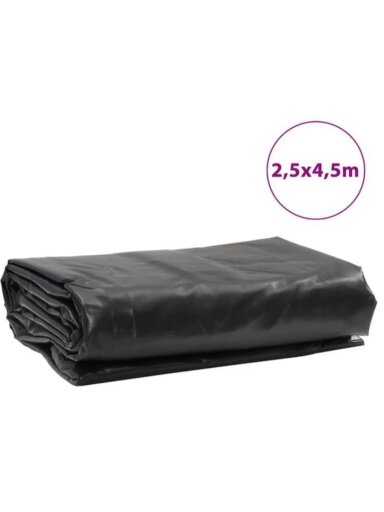 Tentas, antracito spalvos, 2,5x4,5m, 650g/m² Tentas, antracito spalvos, 2,5x4,5m, 650g/m²