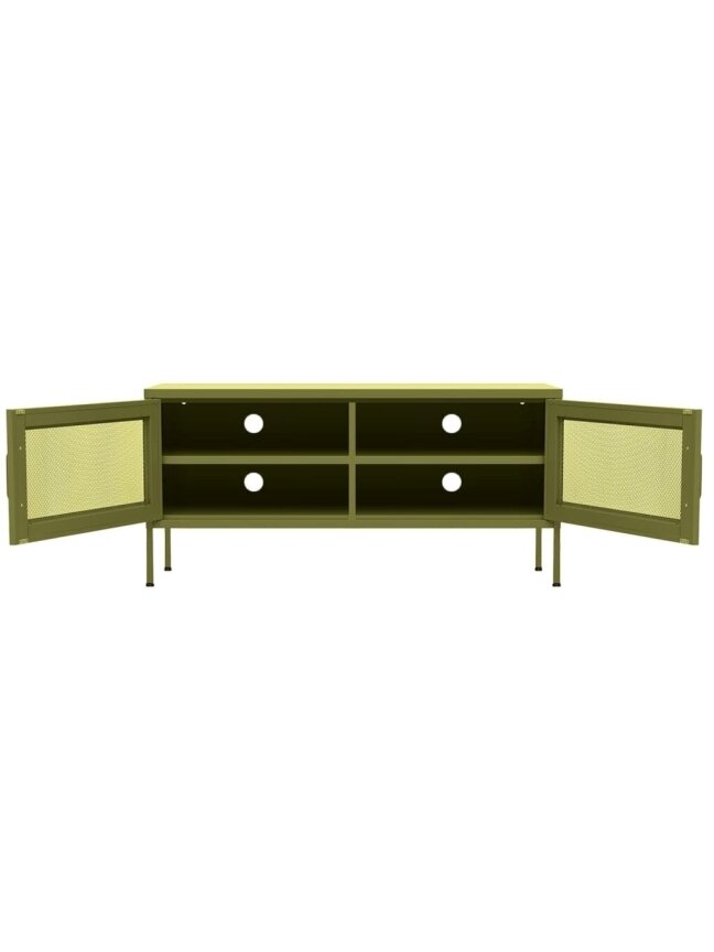 TV kapp, oliivroheline, 105x35x50 cm, teras 5